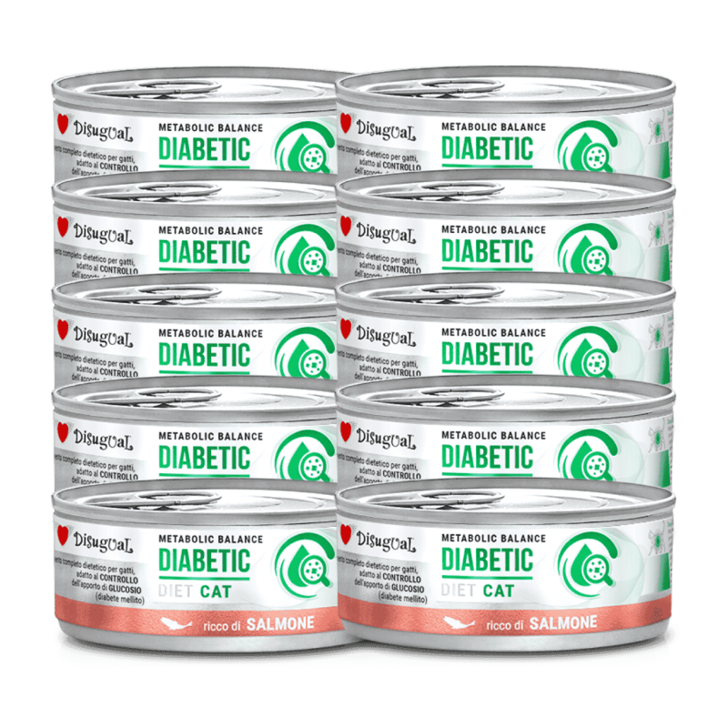 Comida Húmeda para Gatos Diabéticos Disugual Diet Salmón 85 g | Supienso