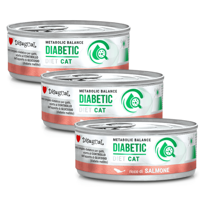 Comida Húmeda para Gatos Diabéticos Disugual Diet Salmón 85 g | Supienso