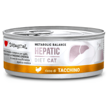 Disugual Diet Cat Húmedo Pavo Hepatic 85gr – Comida para Gatos con Problemas de Hígado