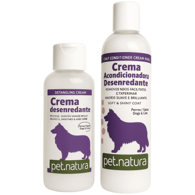Crema Desenredante para Perros y Gatos Pet Natura | Suaviza y Desenreda al Instante | Supienso