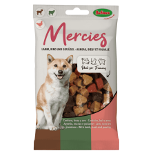 Snacks Bubimex Mercies Cordero, Buey y Ave 100 g | Premios Naturales para Perros | Supienso