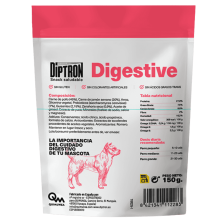 Diptron Snack Digestive 150 g | Premios Naturales con Probióticos para Perros | Supienso