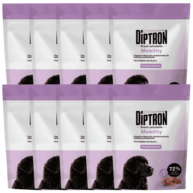 Diptron Snack Mobility 150 g | Cuidado Articular Natural para Perros Activos | Supienso
