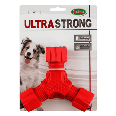 Juguete para Perros Ultra Resistente 9 cm – Ultra Strong, Ideal para Mordedores Fuertes