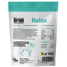 Diptron Snack Relax 150 g | Premios Naturales Antiestrés para Perros Nerviosos | Supienso