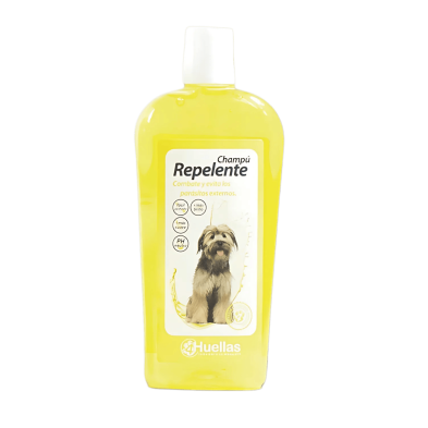 Champú Repelente para Perros 4 Huellas – Antiparasitario Natural con Aceites Esenciales