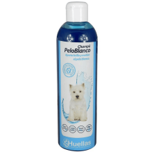 Champú para Perros de Pelo Blanco 4 Huellas – Realce Natural del Color y Brillo