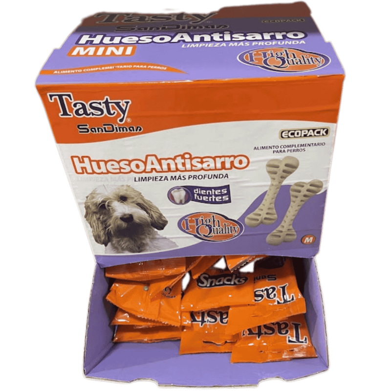 Hueso AntiSarro Tasty 30g | Snack Dental para Perros con Sabor y Salud