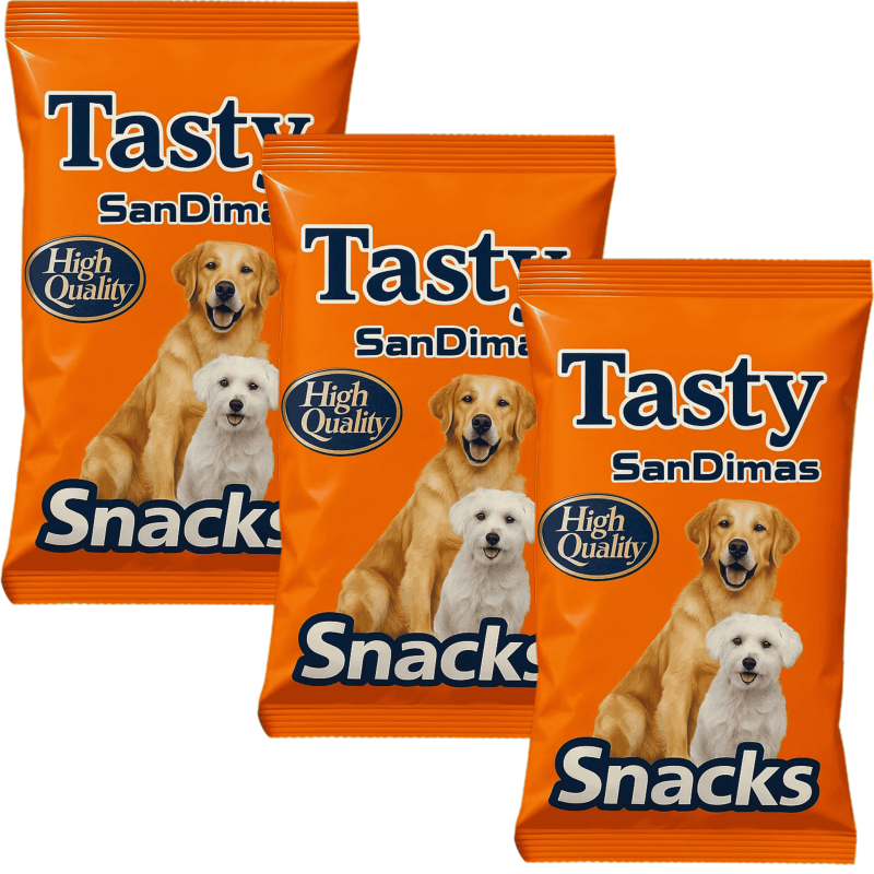 Huesos Tasty Duo Cordero y Arroz 60g | Snack Saludable para Perros