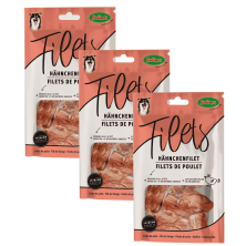 Bubimex Filets Tiras de Pollo para Perros 70g – Snack Natural Rico en Proteína