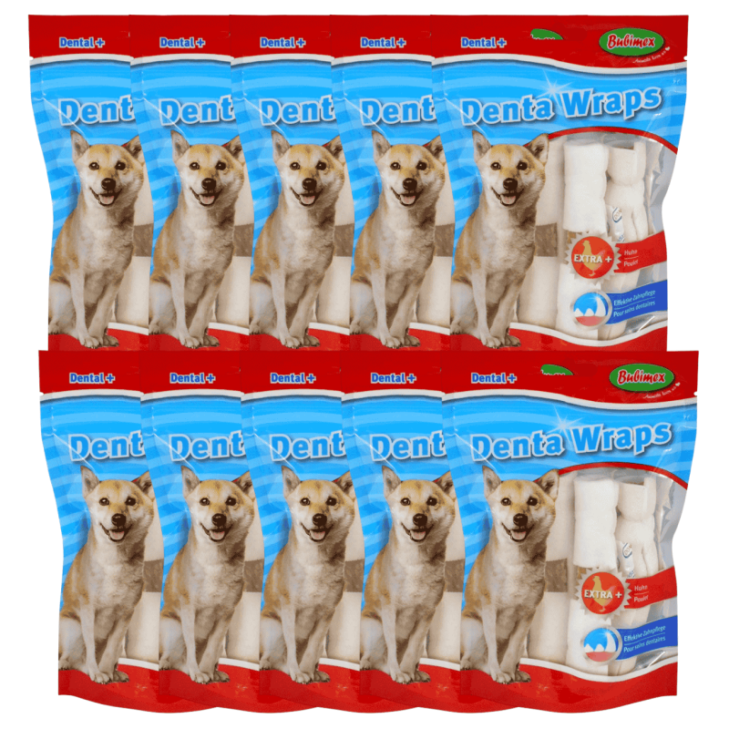 Bubimex Denta Wraps de Pollo 80g – Snack Dental para Perros con Pollo Natural