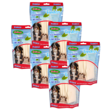 Bubimex Tiras Dentales de Menta para Perros – Pack de 6 Unidades Antisarro y Aliento Fresco