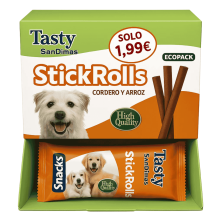 Snack de Cordero para Perros – Tasty StickRolls 60gr