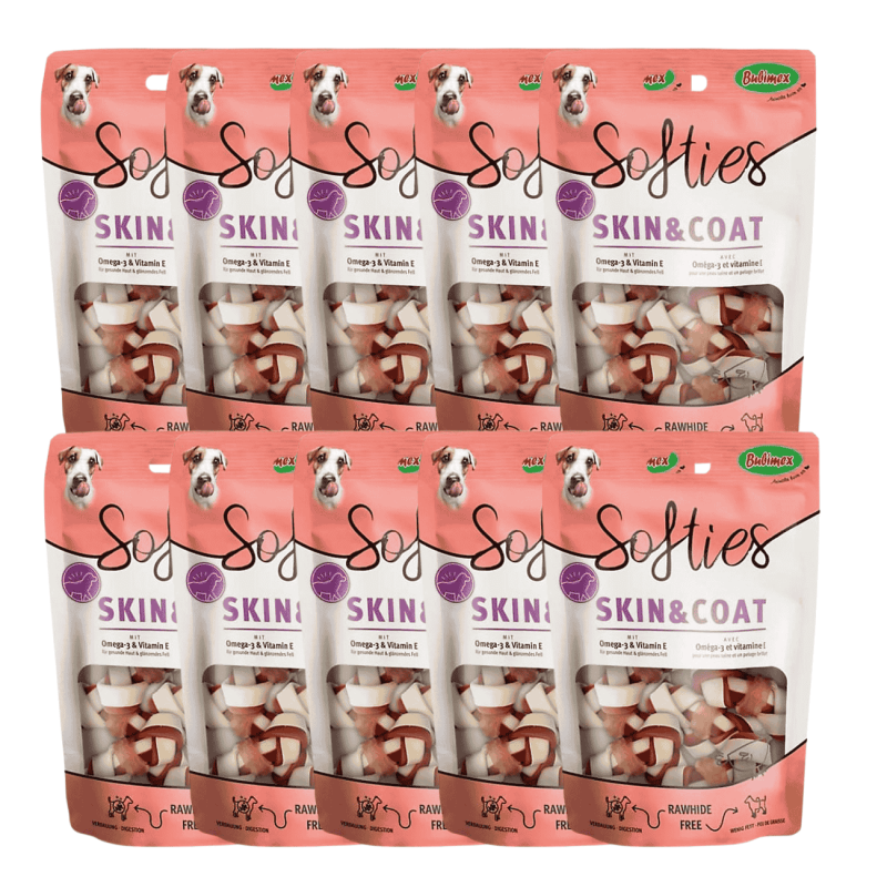 Bubimex Softies Pollo para Perros – Piel y Pelaje Sanos | 8 Unidades (120g)