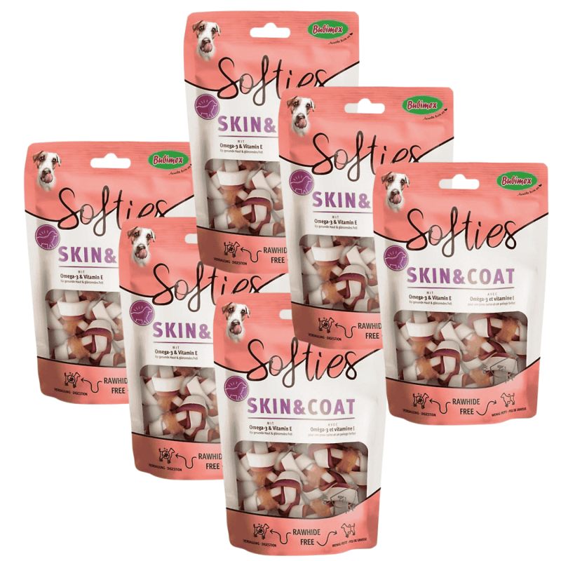 Bubimex Softies Pollo para Perros – Piel y Pelaje Sanos | 8 Unidades (120g)
