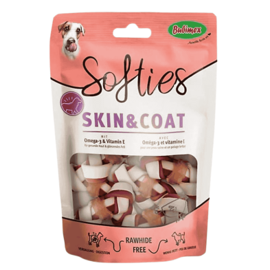 Bubimex Softies Pollo para Perros – Piel y Pelaje Sanos | 8 Unidades (120g)