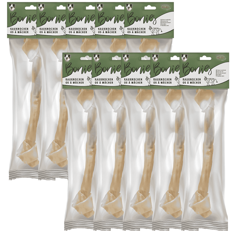 Hueso Anudado Grande Bubimex 38 cm – Masticable Natural