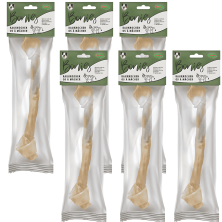 Hueso Anudado Grande Bubimex 38 cm – Masticable Natural