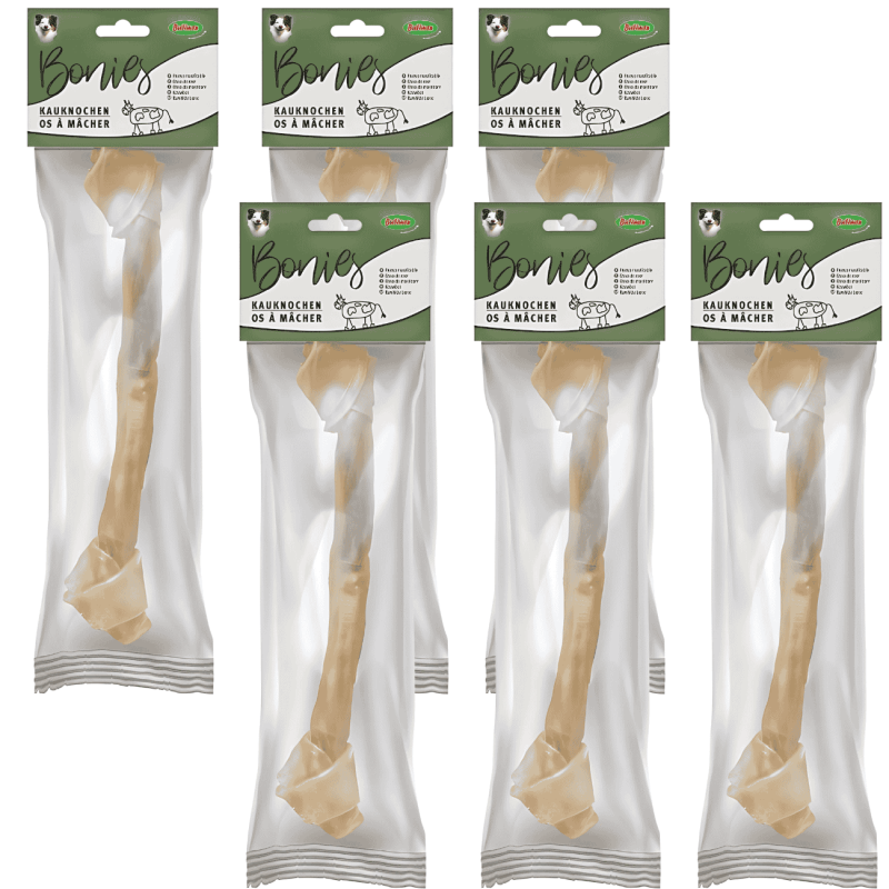 Hueso Anudado Grande Bubimex 38 cm – Masticable Natural