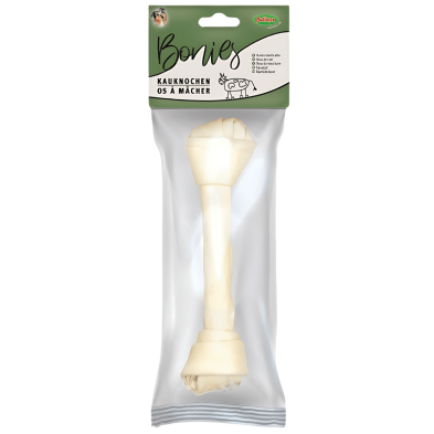 Hueso Anudado Bubimex 16 cm – Natural para Perros Pequeños
