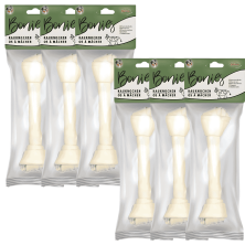Hueso Anudado Bubimex 16 cm – Natural para Perros Pequeños