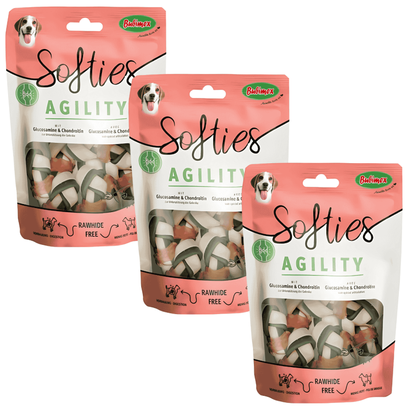 Bubimex Softies Articulaciones para Perros – Snack Funcional de Pollo 8 uds (120g)
