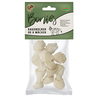 Hueso Anudado Bubimex 7 cm x6 – Perros Pequeños Snack Natural