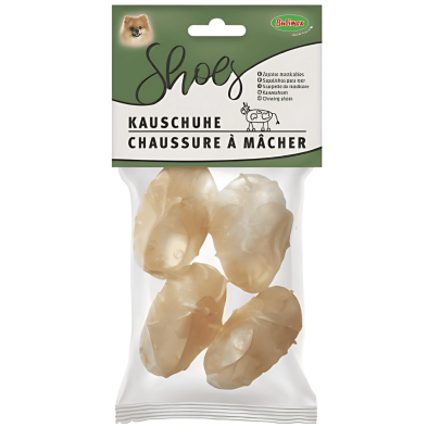 Zapato Masticable Ternera x4 Bubimex – Snack Natural Perros