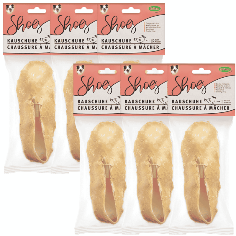Zapato Masticable Pollo 30 gr Bubimex – Snack Natural Perros