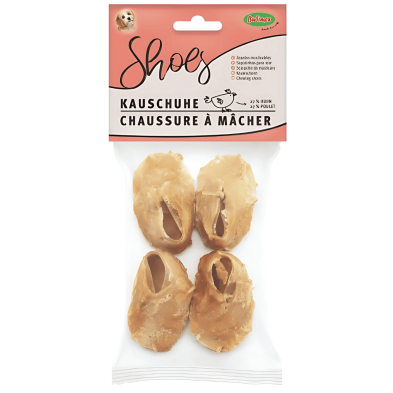 Zapato Masticable Pollo x4 Bubimex 60 gr – Snack Natural Perros