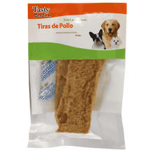 Natural Meat Tiras de Pollo Mister Dog 50g – Snack Natural Rico en Proteínas para Perros