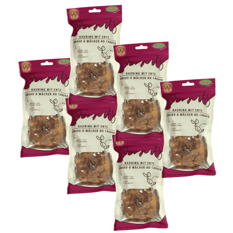 Bubimex Donuts de Pato para Perros – Snack Natural y Sabroso 2 uds (150g)