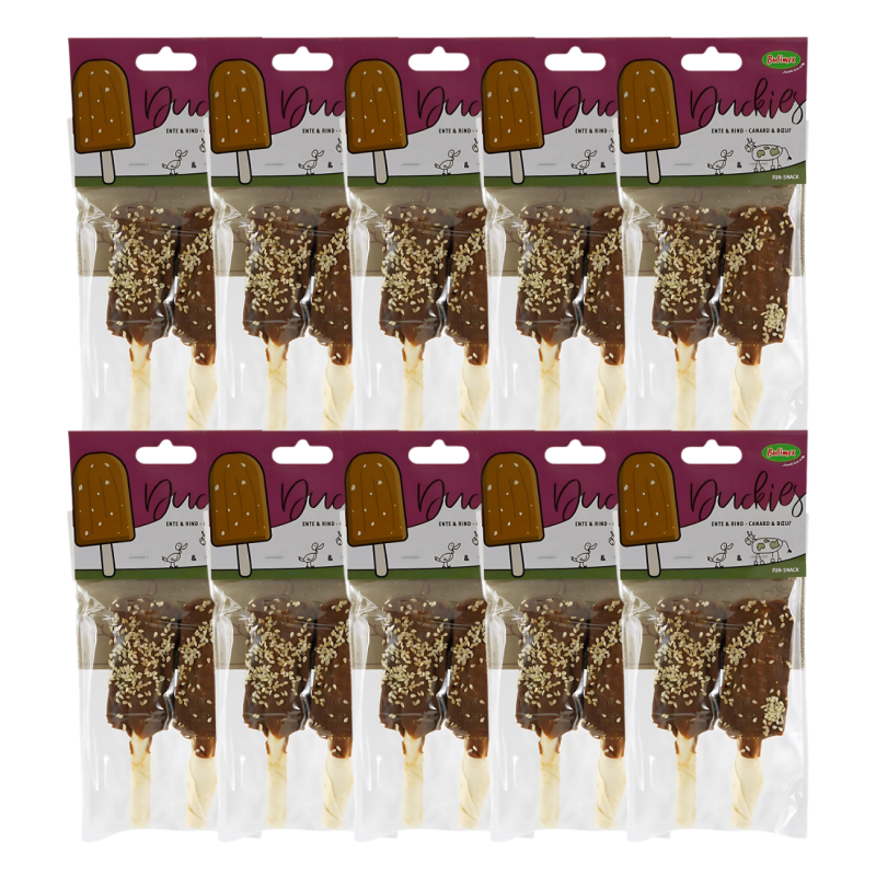 Helado Masticable de Pato x2 Bubimex – Snack Natural 80 g