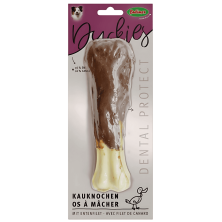 Bubimex Hueso Duo Masticable de Pato para Perros – Snack Duradero 140 g