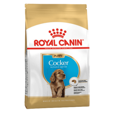 Royal Canin Cocker Puppy – Pienso para Cocker Spaniel Cachorro | Salud de Piel, Pelo y Defensa Inmunitaria