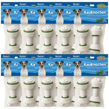 Bubimex Hueso Anudado de Menta | Snack Dental para Perros 11 cm