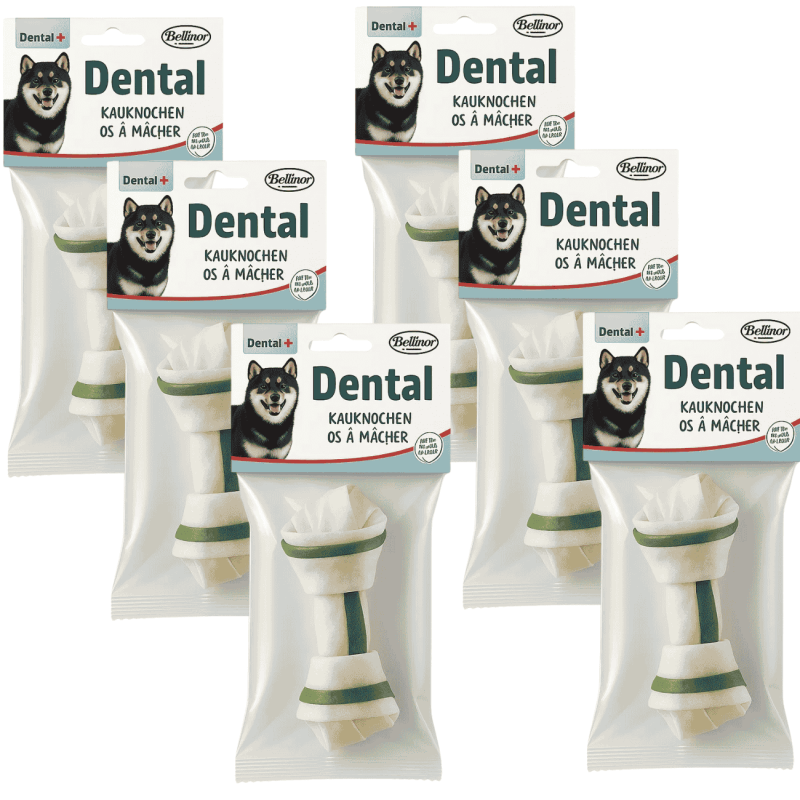 Bubimex Hueso de Menta 17 cm | Snack Dental Natural para Perros Grandes – 120 g