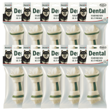 Bubimex Hueso de Menta 17 cm | Snack Dental Natural para Perros Grandes – 120 g
