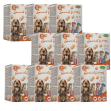 Bubimex MultiPack Gourmet Wraps 200g – Pack Variado de Snacks Naturales para Perros | Pollo, Cordero y Salmón