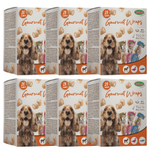 Bubimex MultiPack Gourmet Wraps 200g – Pack Variado de Snacks Naturales para Perros | Pollo, Cordero y Salmón