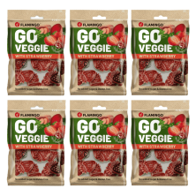 Golosina Veggie de Fresa Flamingo para Perros | 120 g