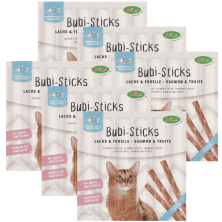 Bubimex Bubi Sticks de Salmón y Trucha para Gatos | 30 g