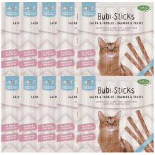 Bubimex Bubi Sticks de Salmón y Trucha para Gatos | 30 g