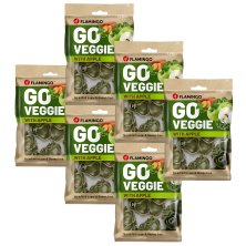 Golosina Veggie de Manzana Flamingo para Perros | 120 g