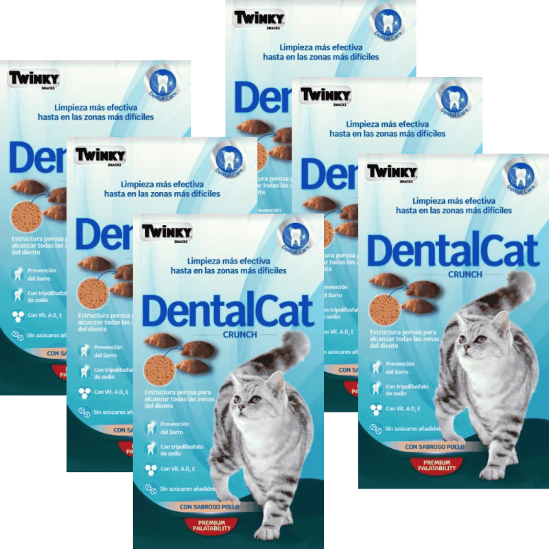 Twinky DentalCat Crunch Snack Dental para Gatos | 50 g