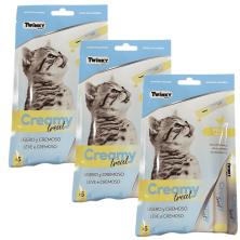 Twinky Creamy Treat Pollo | Snack Cremoso para Gatos – 5x15 g