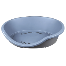 Cama de Plástico Letti Nº3 para Mascotas – 80 x 60 x 25 cm