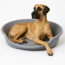 Cama de Plástico Letti Nº4 para Mascotas – 95 x 70 x 29 cm