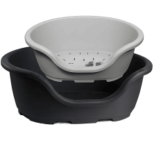 Cuna de Plástico Perla para Perros y Gatos – 45, 77 y 103 cm