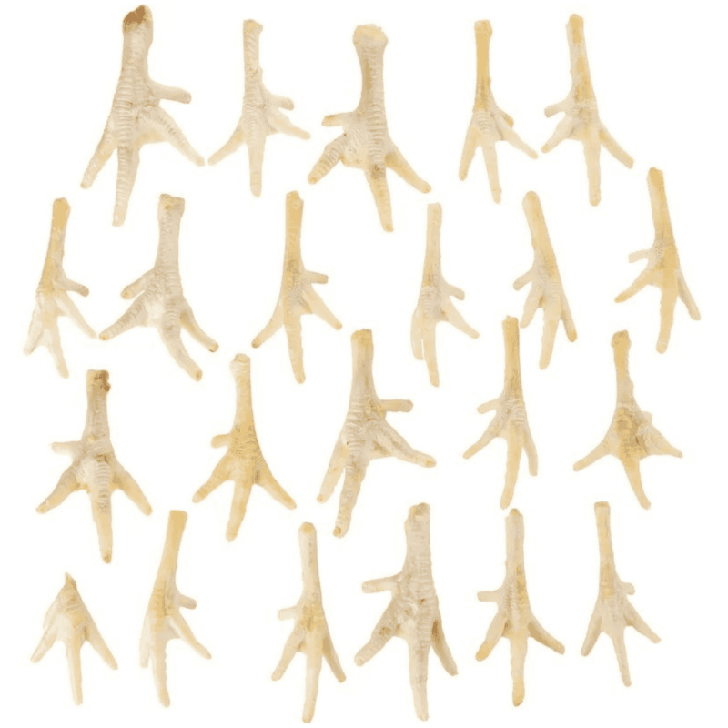 Patas de Pollo Naturales para Perros Flamingo 200g | Snack Natural y Sin Aditivos